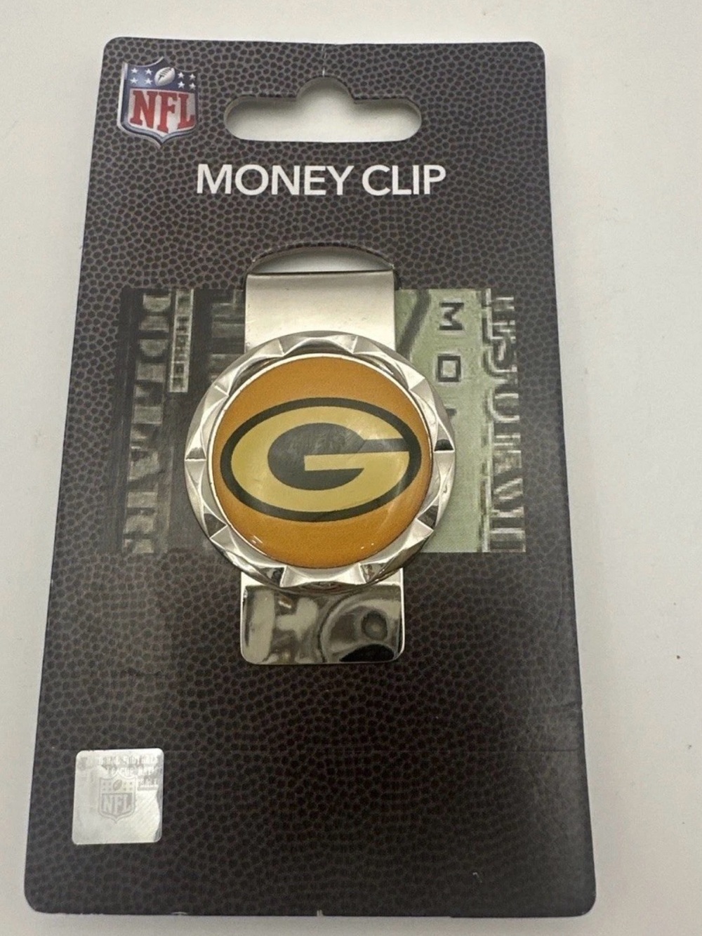 Green Bay Packers NFL Money Clip Brand New Old stock Discontinued